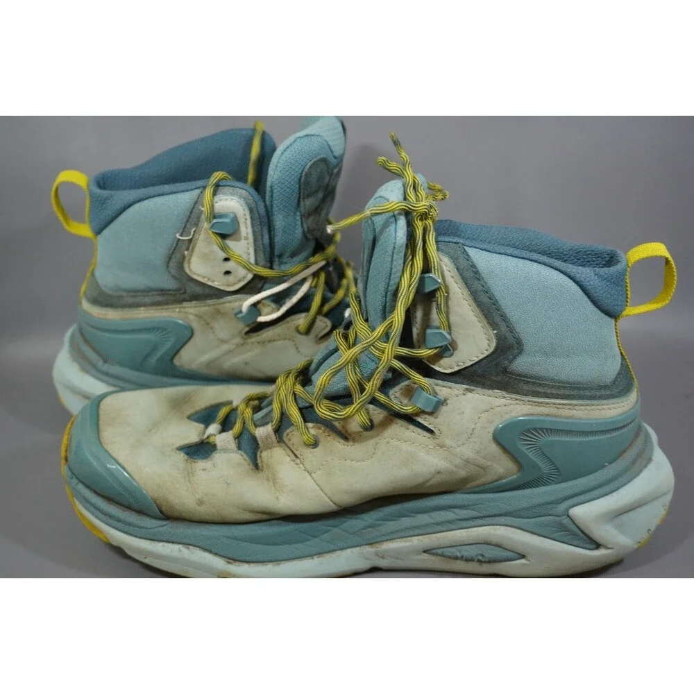 Hoka One One Kaha 3 GTX Men Size US 13D Black Hiking Boot Shoes